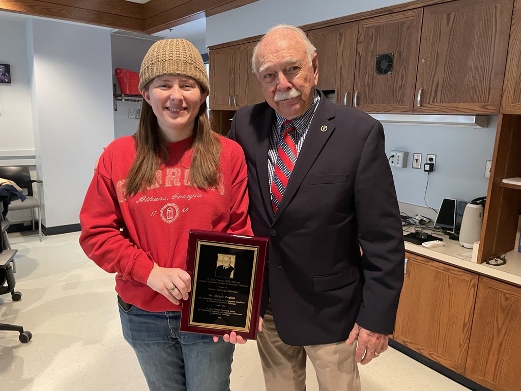 2025 Thacker Award Winner Abby English